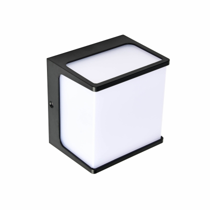 Світильник садово-парковий CUBE 8W 4200 K чорний, Horoz Electric, 076-068-0008-010