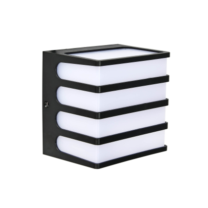 Світильник садово-парковий CUBE-G 8W 4200 K чорний, Horoz Electric, 076-069-0008-010