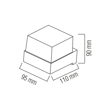 Світильник садово-парковий KING-5/S 5W 4200K чорний, Horoz Electric, 076-082-0003-010