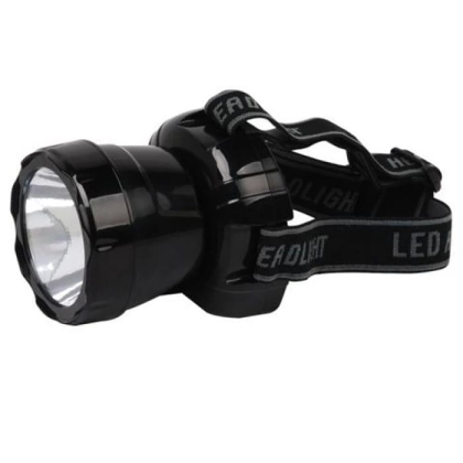 Ліхтарик BECKHAM-3 3W чорний, Horoz Electric, 084-007-0003-010