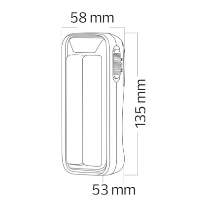 Світлодіодний світильник аварійний FORLAN 10W, Horoz Electric, 084-023-0010-010