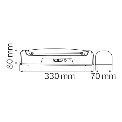 Світлодіодний світильник аварійний WENGER 12W, Horoz Electric, 084-025-0012-010