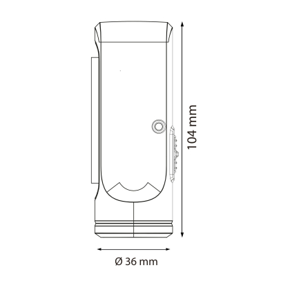 Ліхтарик ручний KOLLER, Horoz Electric, 084-041-0001-010