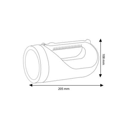Ліхтарик ручний LAMPARD 5W, Horoz Electric, 084-044-0005-010