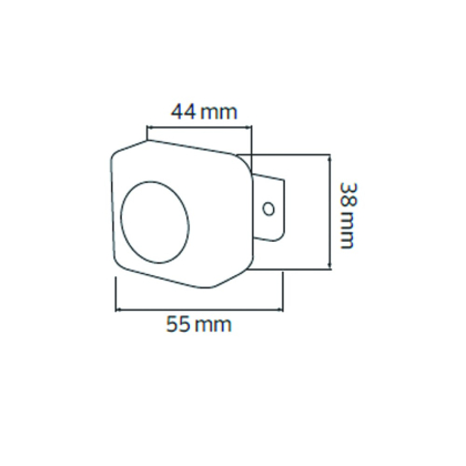 Датчик SANDERO білий, Horoz Electric, 088-004-0001-010