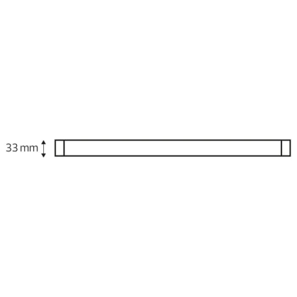 Рейка для трекового світильника 1м біла, Horoz Electric, 097-001-0001-011