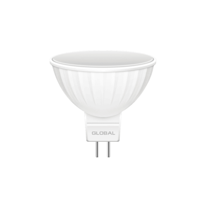 LED лампа Global MR16 3W яскраве світло GU5.3 (1-GBL-112), Global, 1-GBL-112