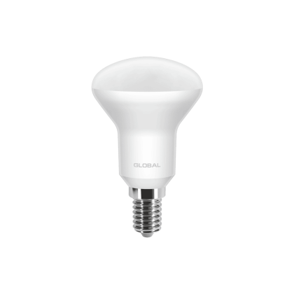 LED лампа Global R50 5W яскраве світло 220V E14 (1-GBL-154-02), Global, 1-GBL-154-02