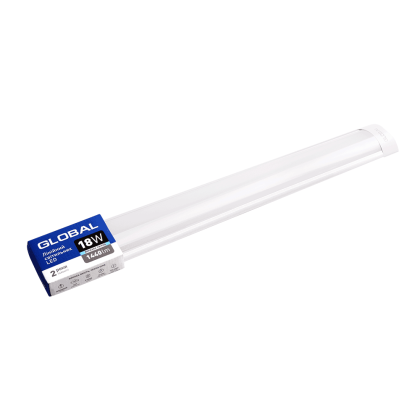 Лінійний світильник GLOBAL Batten Light 18W 5000K IP20, Global, 1-GBT-1850-AL