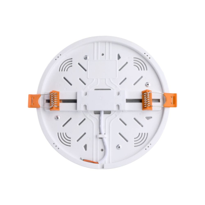 Точковий врізний-накладний LED-світильник GLOBAL SP 2in1 15W, 4100K (коло), Global, 1-GSP-1541-RS