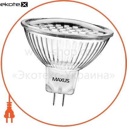 Maxus 1-LED-134 led лампа mr16 18smd 1.4w 5500k 220v gu5.3 maxus