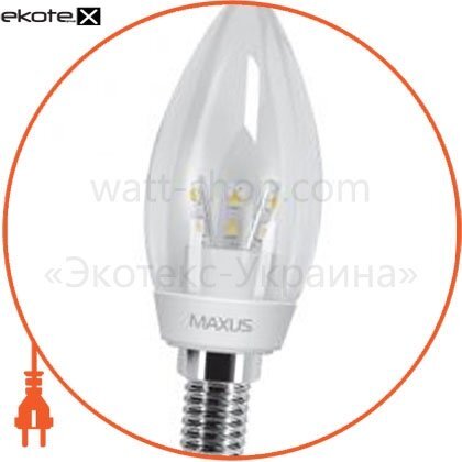 Maxus 1-LED-265 led лампа maxus 3w теплый свет c37 е14 220v (1-led-265)