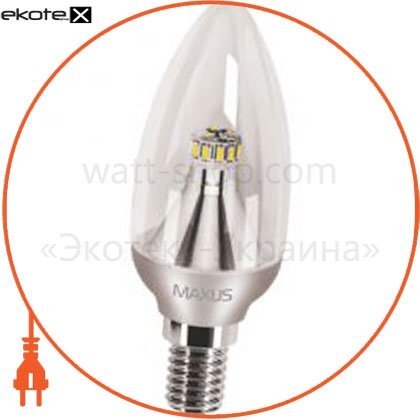 Maxus 1-LED-270 led лампа maxus 4w яркий свет c37 е14 220v (1-led-270)