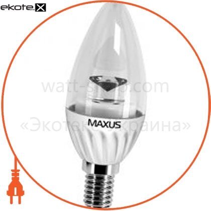 Maxus 1-LED-279 led лампа maxus 4w теплый свет c37 е14 220v (1-led-279)