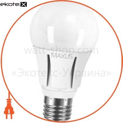 Maxus 1-LED-298 led лампа 10w яркий свет а60 е27 220v (1-led-298)