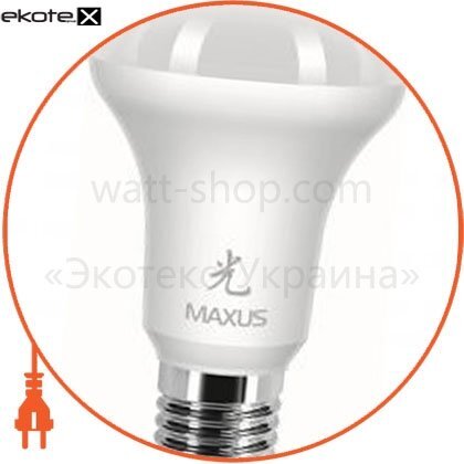 LED лампа 7W яскраве світло R63 E27 220V (1-LED-364), Maxus, 1-LED-364
