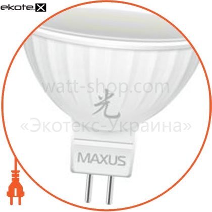 Maxus 1-LED-400-01 led лампа maxus 5w яркий свет mr16 gu5.3 (1-led-400-01)