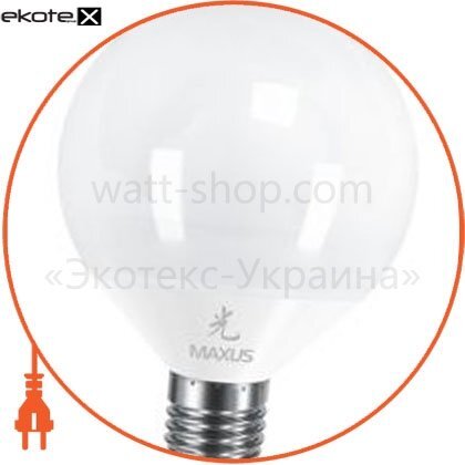 Maxus 1-LED-442 led лампа 12w яркий свет g95 е27 220v (1-led-442)