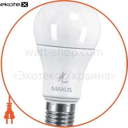 Maxus 1-LED-465-D led лампа 10w теплый свет а60 е27 220v (1-led-465-d)