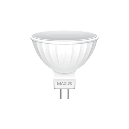 LED лампа Maxus MR16 3W яскраве світло GU5.3 AP (1-LED-510), Maxus, 1-LED-510
