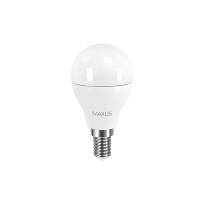 LED лампа Maxus G45 6W тепле світло E14 (1-LED-543), Maxus, 1-LED-543