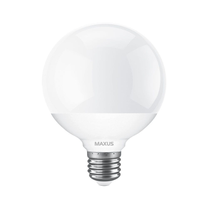 Лампа світлодіодна G95 12W 4100K 220V E27, Maxus, 1-LED-792