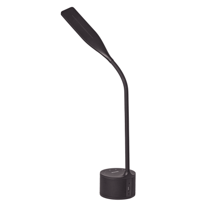 Розумна настільна лампа MAXUS DKL Sound 8W (звук, USB, діммінг, температура) чорна, Maxus, 1-MAX-DKL-002-04
