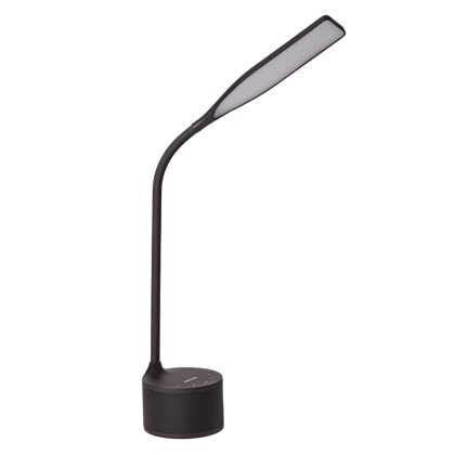 Розумна настільна лампа MAXUS DKL Sound 8W (звук, USB, діммінг, температура) чорна, Maxus, 1-MAX-DKL-002-04