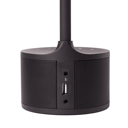 Розумна настільна лампа MAXUS DKL Sound 8W (звук, USB, діммінг, температура) чорна, Maxus, 1-MAX-DKL-002-04