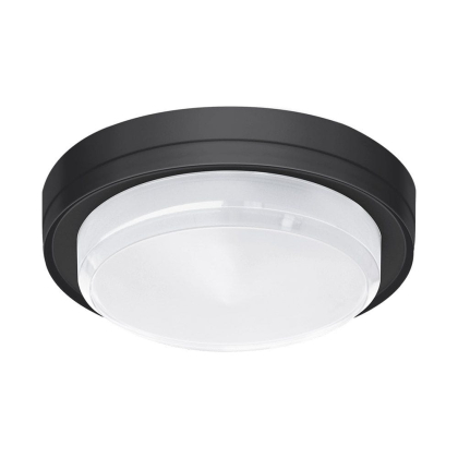 Накладний настінно-стельовий світлодіодний світильник MAXUS MBH 10W 3CCT IP65 BL Circle, Maxus, 1-MBH-10W-BLC