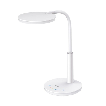 Світлодіодна настільна лампа MAXUS DL 10W 4100К Rainbow LED indicator WH, Maxus, 1-MDL-10W-WH