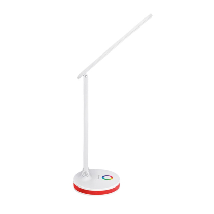 Лампа настільна MAXUS DL 10W 3CCT WH RGB, Maxus, 1-MDL-10W-WHRGB