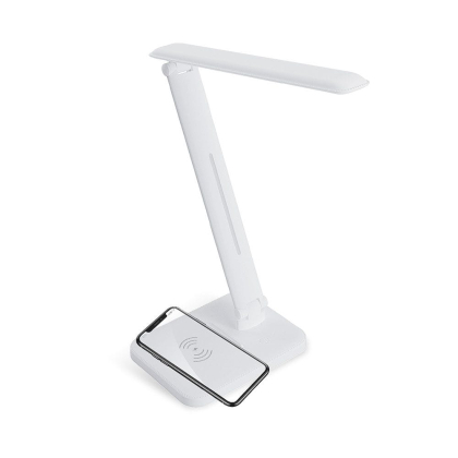 Лампа настільна MAXUS DL 13W 4100K WH Wireless charger, Maxus, 1-MDL-13W-WHQi