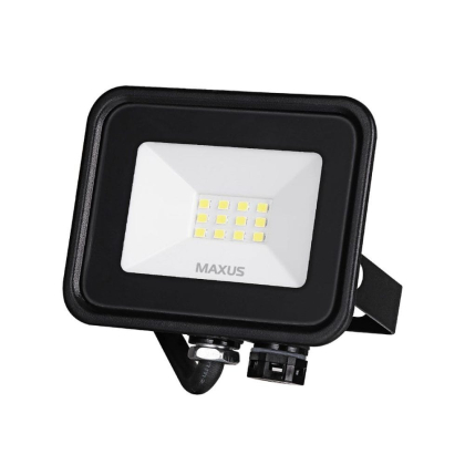 Прожектор світлодіодний MAXUS FL-04 10W 5000K, Maxus, 1-MFL-04-1050