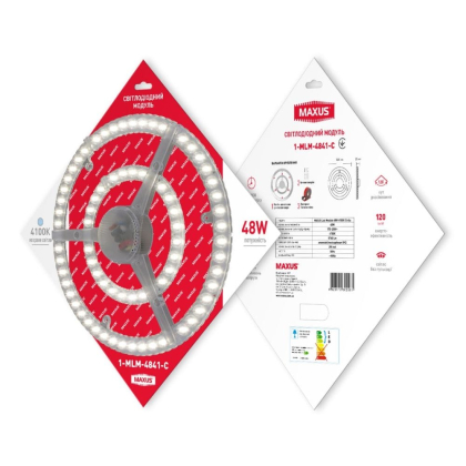 Світлодіодний модуль 1-MLM-4841-C MAXUS Led Module 48W 4100K Circle, Maxus, 1-MLM-4841-C