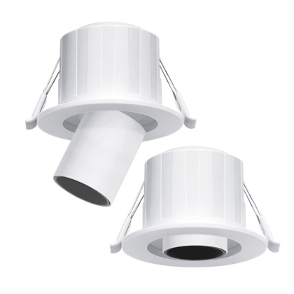 Світлодіодний світильник точковий врізний поворотний Maxus Recessed Track Downlight 6W 3CCT White, Maxus, 1-MRD-6W-WHC