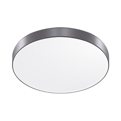 Накладний настінно-стельовий світлодіодний світильник 1-MSP-1841-SLG MAXUS SP Ceiling 18W 4100K Circle Slim Gray, Maxus, 1-MSP-1841-SLG