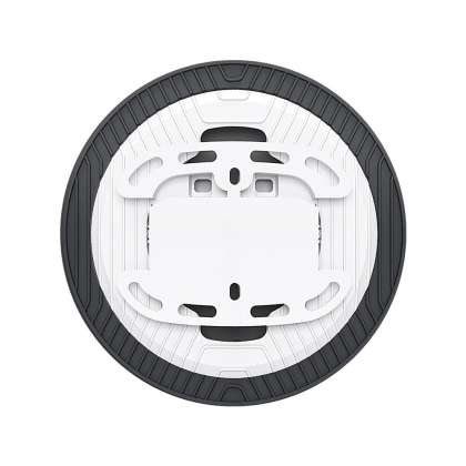 Накладний настінно-стельовий світлодіодний світильник 1-MSP-2441-SLB MAXUS SP Ceiling 24W 4100K Circle Slim Black, Maxus, 1-MSP-2441-SLB