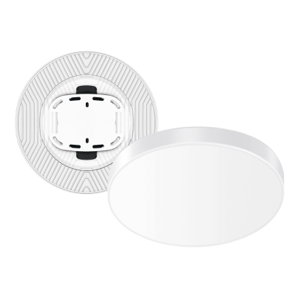 Накладний настінно-стельовий світлодіодний світильник 1-MSP-2441-SLW MAXUS SP Ceiling 24W 4100K Circle Slim White, Maxus, 1-MSP-2441-SLW