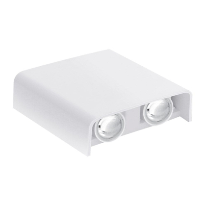Фасадний світлодіодний світильник MAXUS MWL 4W 3CCT IP65 WH Square, Maxus, 1-MWL-4W-WHS