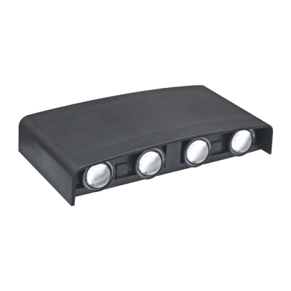 Фасадний світлодіодний світильник MAXUS MWL 8W 3CCT IP65 BL Square, Maxus, 1-MWL-8W-BLS