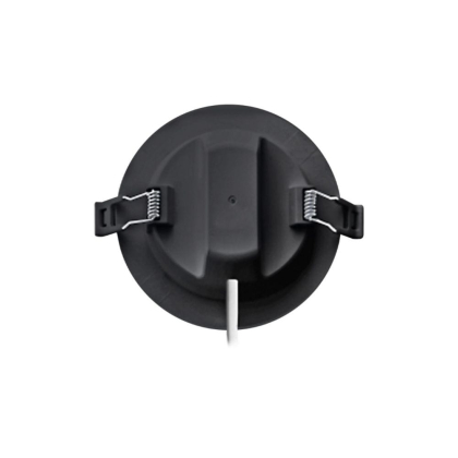 Врізний світлодіодний світильник 1-RDL-1241-IP-BL MAXUS RDL 12W 4100K IP44 Black, Maxus, 1-RDL-1241-IP-BL