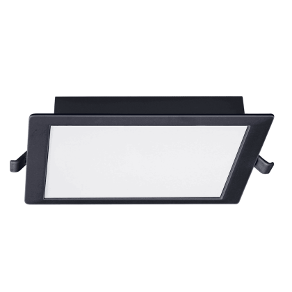 Врізний світлодіодний світильник 1-RDL-1841-IPS-BL MAXUS RDL 18W 4100K IP44 Square Black, Maxus, 1-RDL-1841-IPS-BL