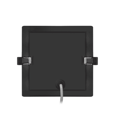 Врізний світлодіодний світильник 1-RDL-1841-IPS-BL MAXUS RDL 18W 4100K IP44 Square Black, Maxus, 1-RDL-1841-IPS-BL