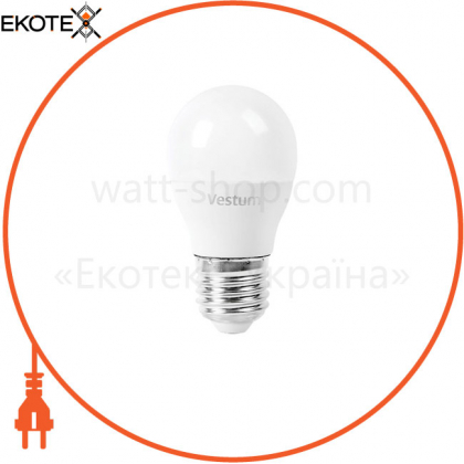 Лампа LED Vestum G45 6W 3000K 220V E27