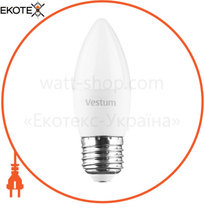 Лампа LED VESTUM C37 4W 3000K 220V E27