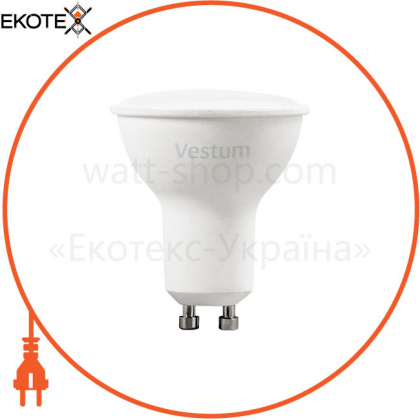 Лампа LED Vestum MR16 6W 3000K 220V GU10