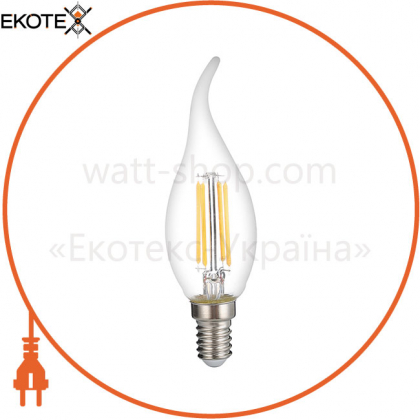 Лампа LED Vestum филамент С35Т Е14 5Вт 220V 3000К