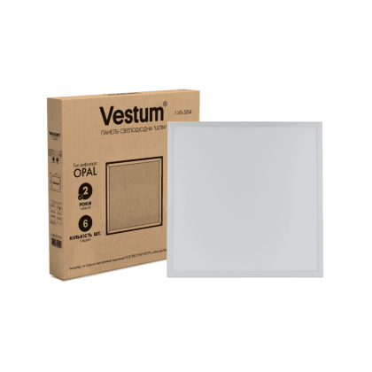 Панель свiтлодiодна LED ULTRA SLIM 40W 600x600 6500K 220V Vestum, Vestum, 1-VS-5014