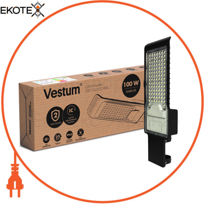 Світильник консольний LED Vestum 100W 10000Лм 6500K 85-265V IP65